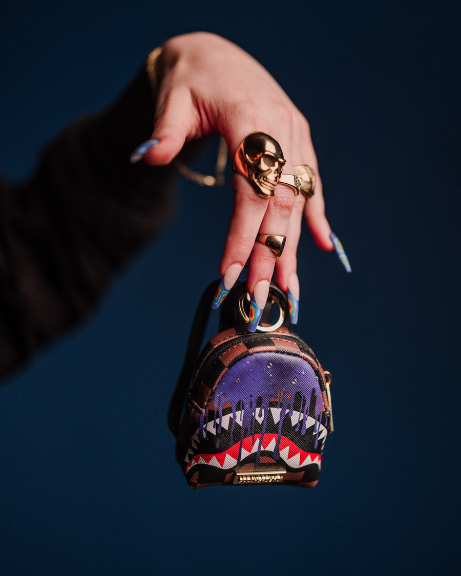 SPRAYGROUND® KEYCHAIN LOST IN SPACE DRIP BACKPACK KEYCHAIN