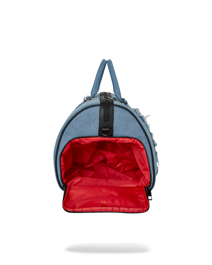 SPRAYGROUND® DUFFLE DENIM SHARK DUFFLE