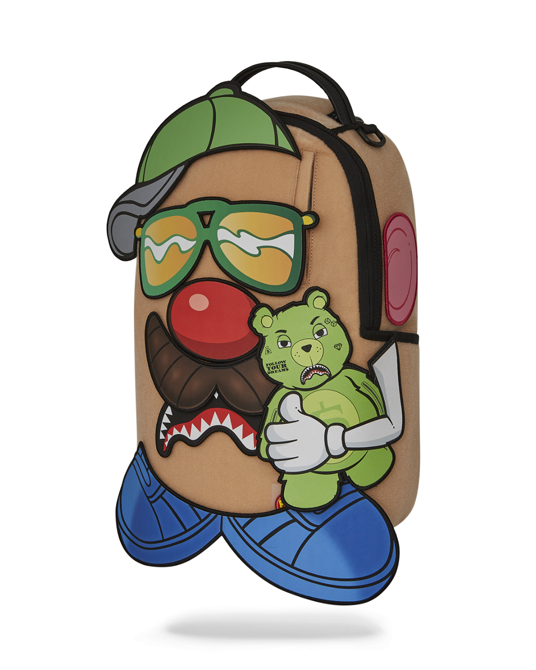 SPRAYGROUND® BACKPACK MR. POTATO HEAD VELCRO PATCH MIX-IT-UP DLXSV BACKPACK
