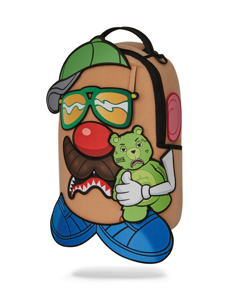 SPRAYGROUND® BACKPACK MR. POTATO HEAD VELCRO PATCH MIX-IT-UP DLXSV BACKPACK