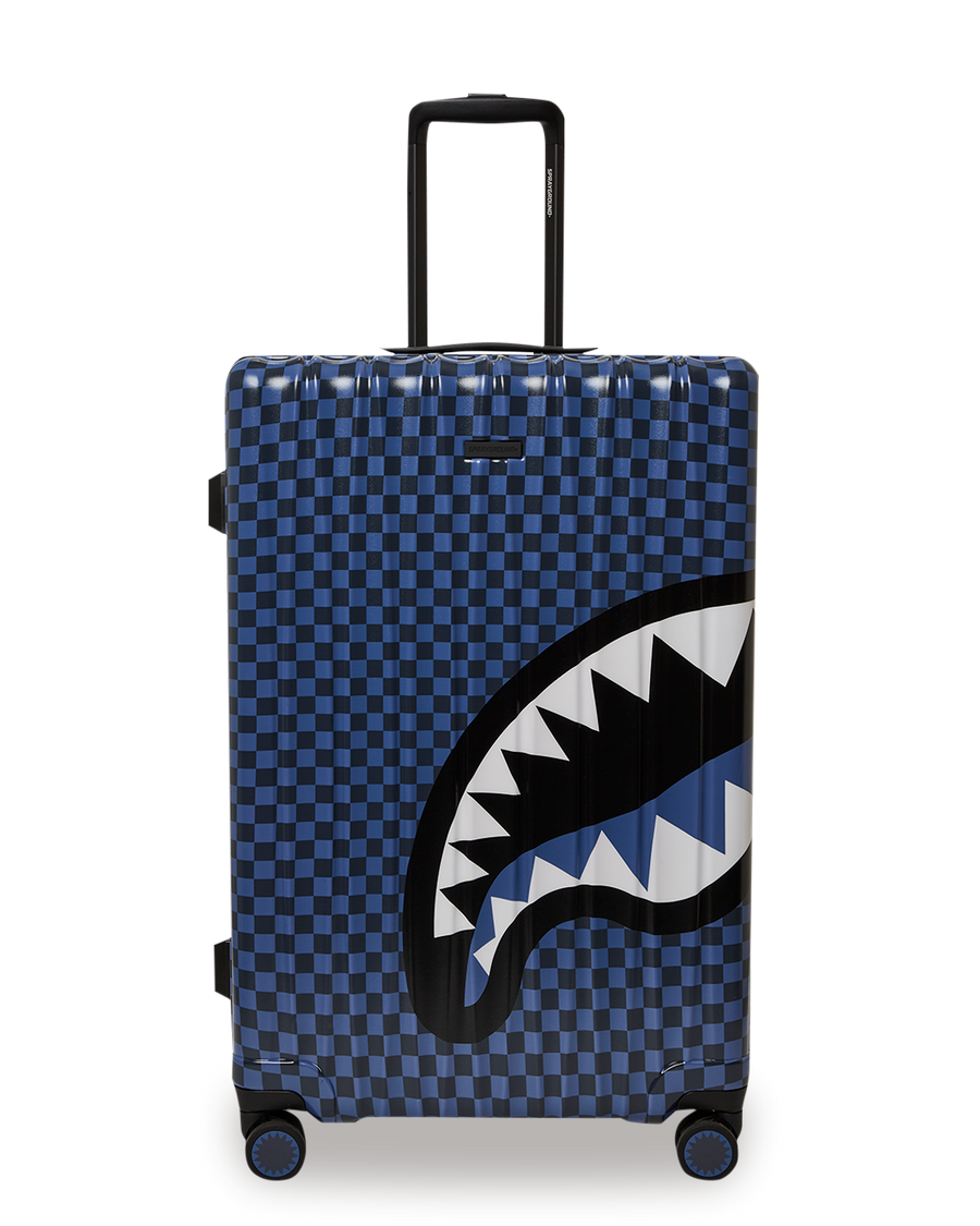 SPRAYGROUND® LUGGAGE MIDNIGHT MAGIC SHARKS IN PARIS HARD SHELL FULL-SIZE LUGGAGE