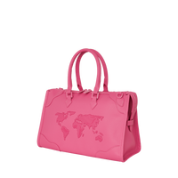 SPRAYGROUND® DUFFLE JAMES GLOBAL PINK PYRAMID DUFFLE