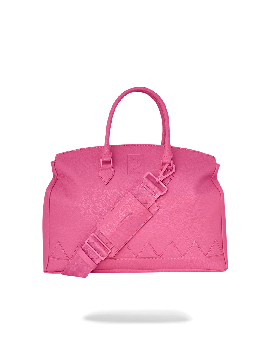 SPRAYGROUND® HANDBAG JAMES GLOBAL PINK SPIRKIN HANDBAG