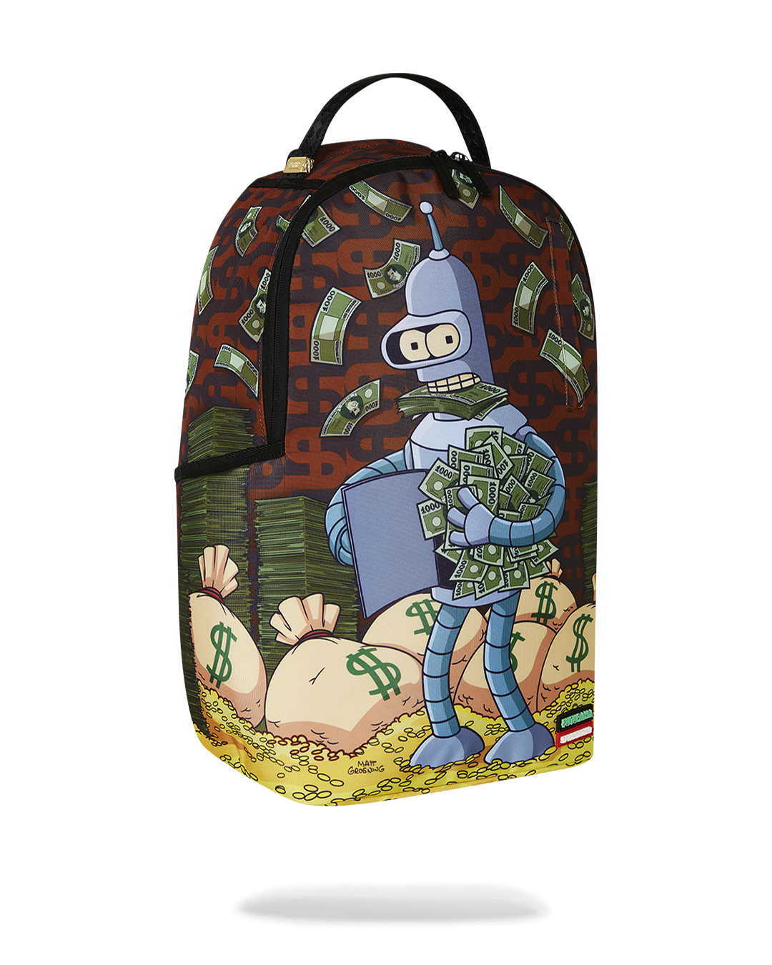 SPRAYGROUND® BACKPACK FUTURAMA CASH-IN BENDER BACKPACK