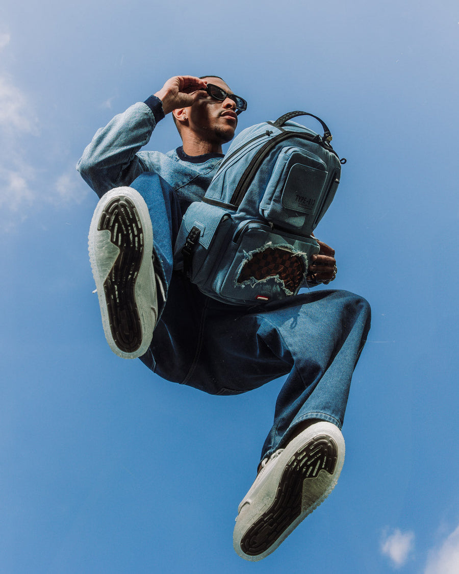SPRAYGROUND® BACKPACK DENIM SHARK SPECIAL OPS BACKPACK