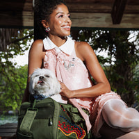 SPRAYGROUND® PET CARRIER CLIMBING CORD SHARK PET CARRIER