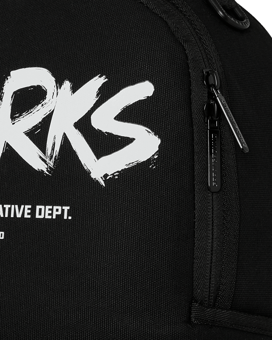 SPRAYGROUND® BACKPACK SHARKS CREAVTIVE DEPT CARGO POCKET DLXS BACKPACK
