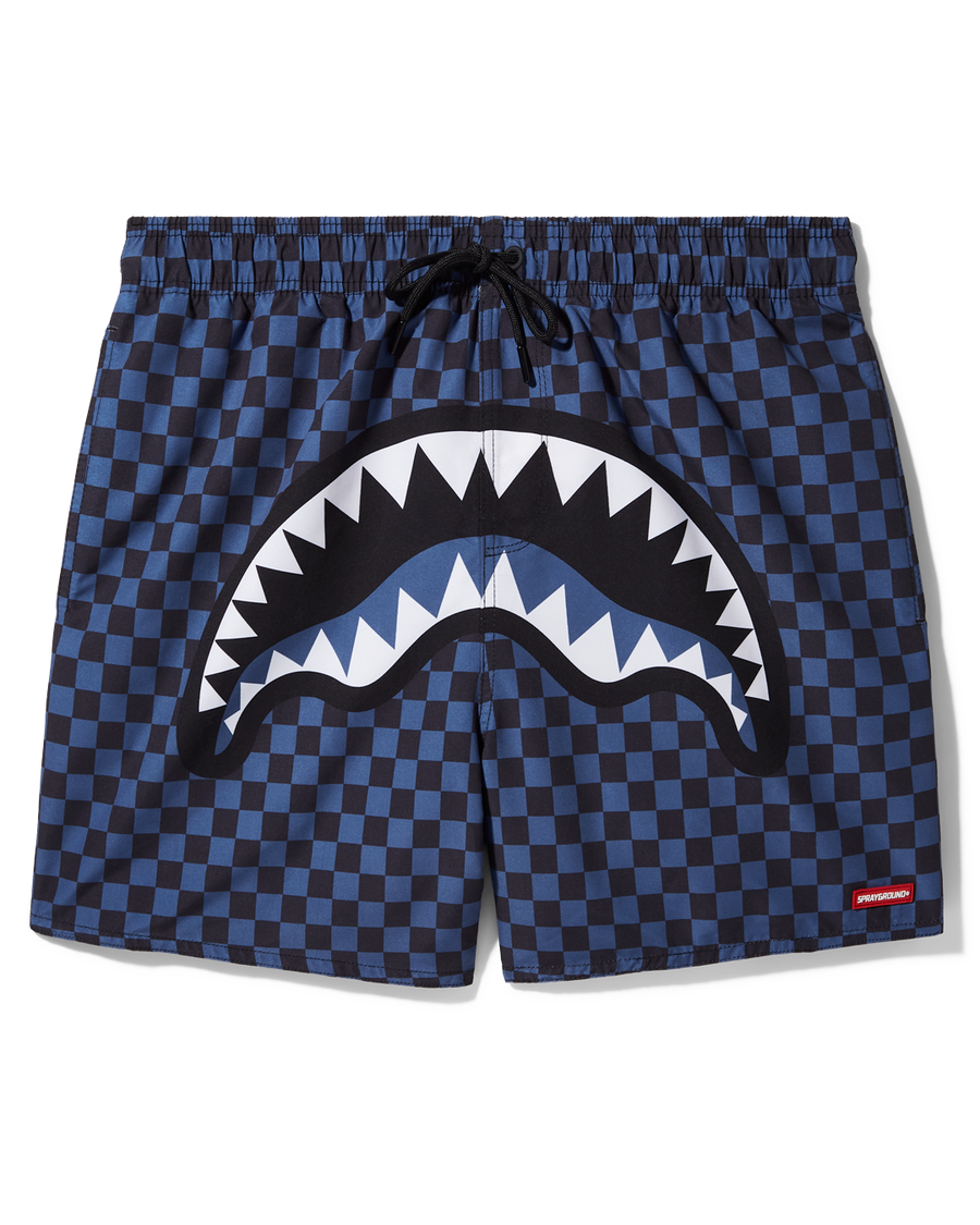 SPRAYGROUND® SWIM MIDNIGHT SHARKS IN PARIS SWIM SHORTS