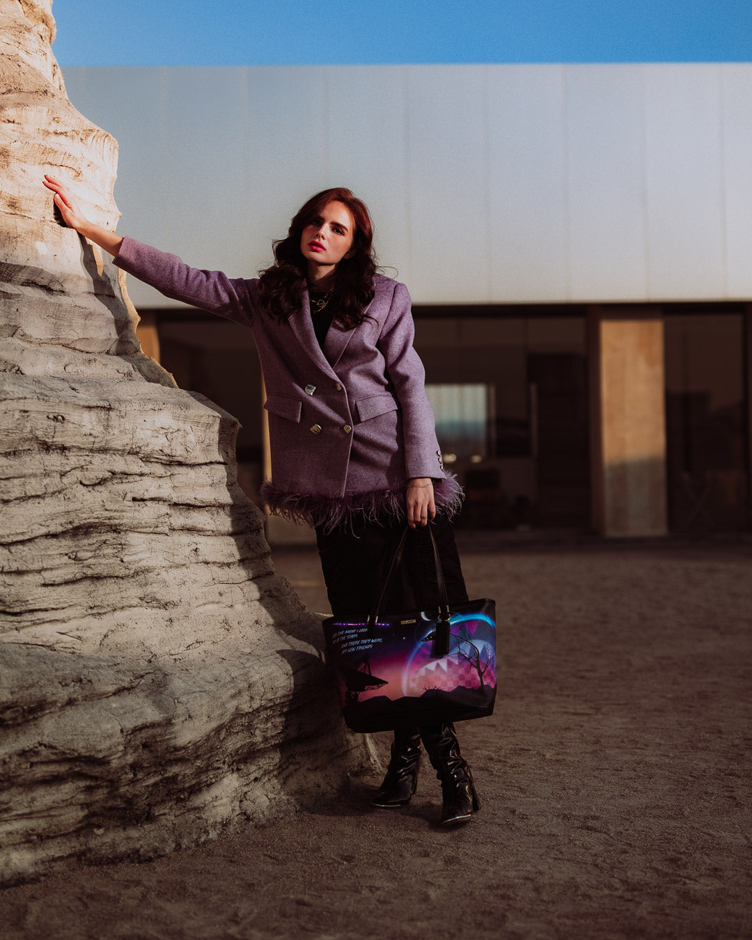 SPRAYGROUND® TOTE LATE ONE NIGHT TOTE