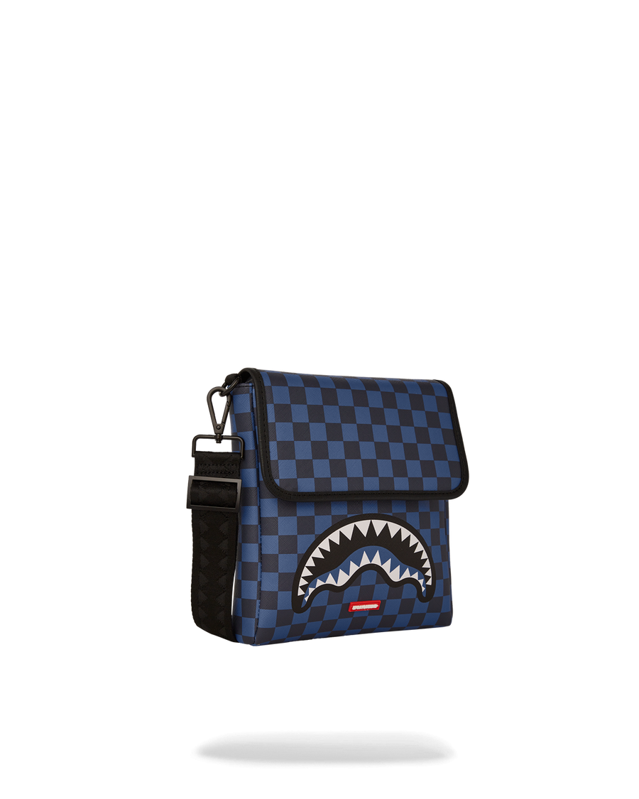 SPRAYGROUND® SLING MIDNIGHT MAGIC SHARKS IN PARIS MESSENGER SLING BAG