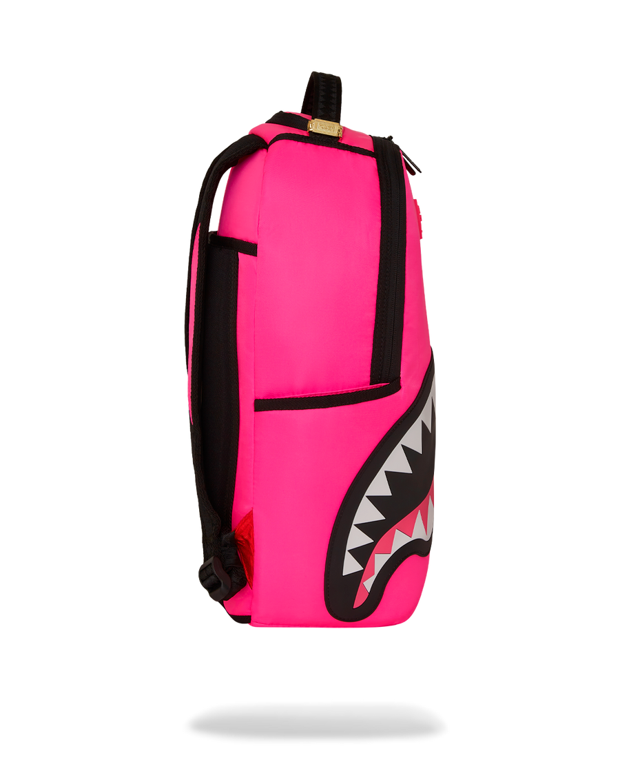 SPRAYGROUND® BACKPACK SHARK CENTRAL NYLON HOT PINK