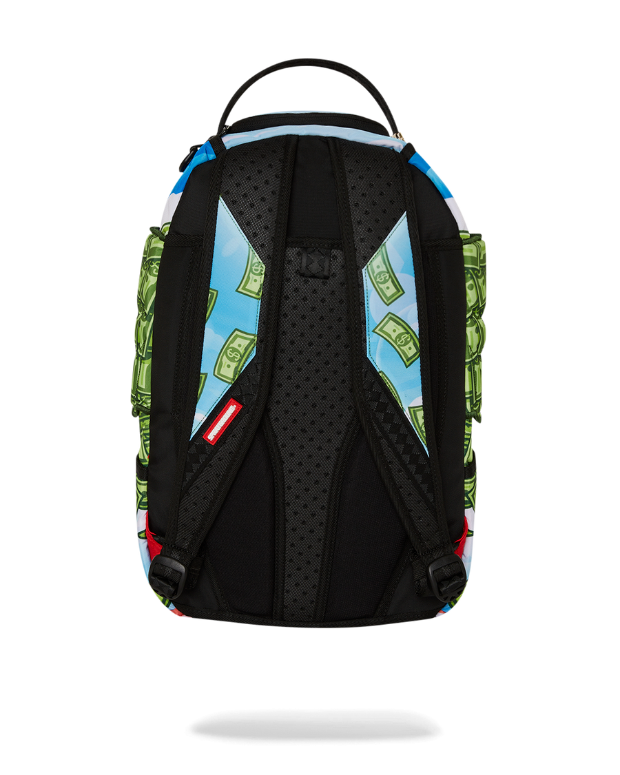 SPRAYGROUND® BACKPACK MONEY BEAR WE BOUT TO TAKE OFF BACKPACK