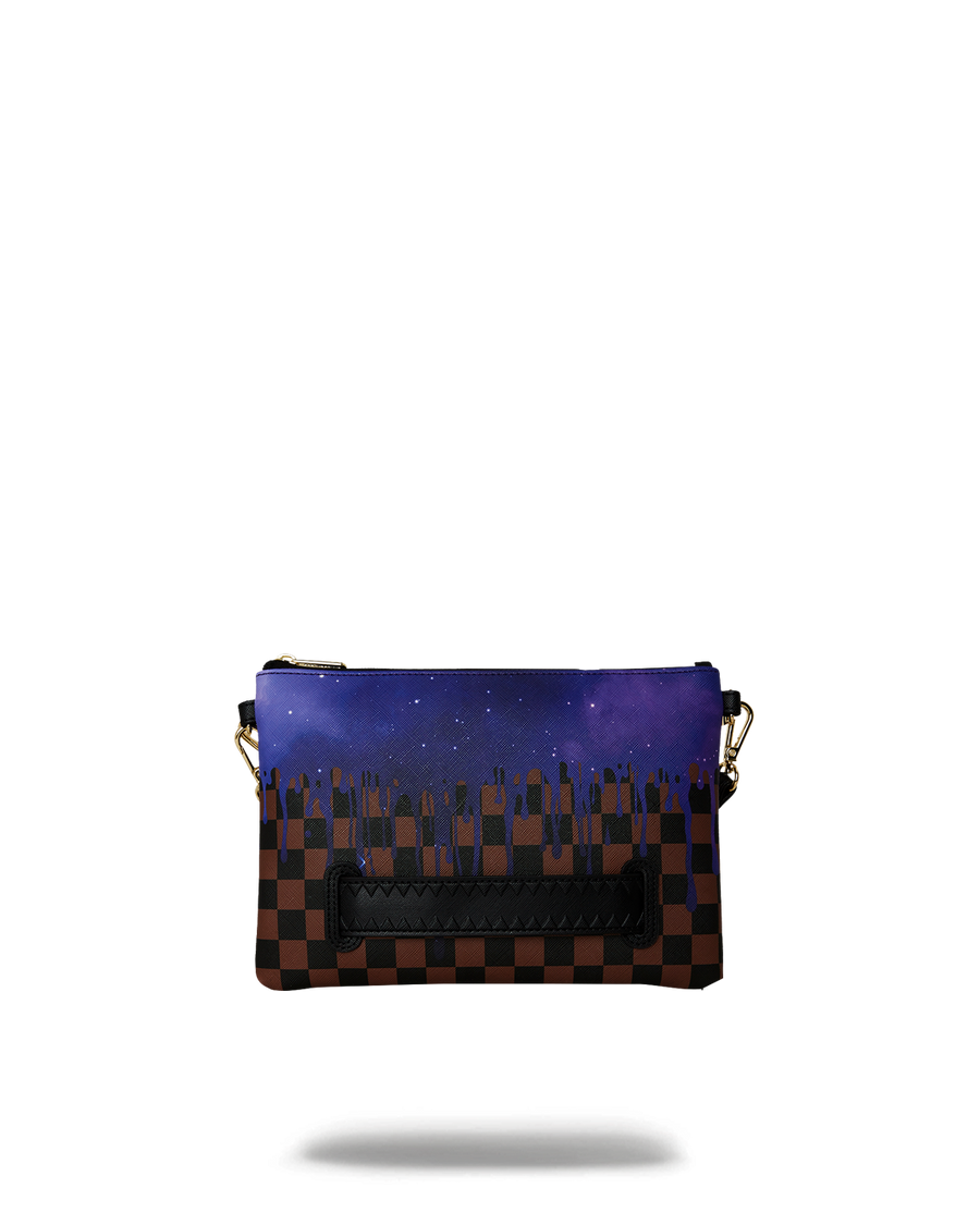 SPRAYGROUND® POUCHETTE LOST IN SPACE DRIP CROSSOVER CLUTCH