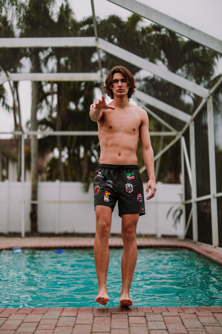SPRAYGROUND® SWIM GLOBAL MOGUL BILLIONAIRE SWIM SHORTS