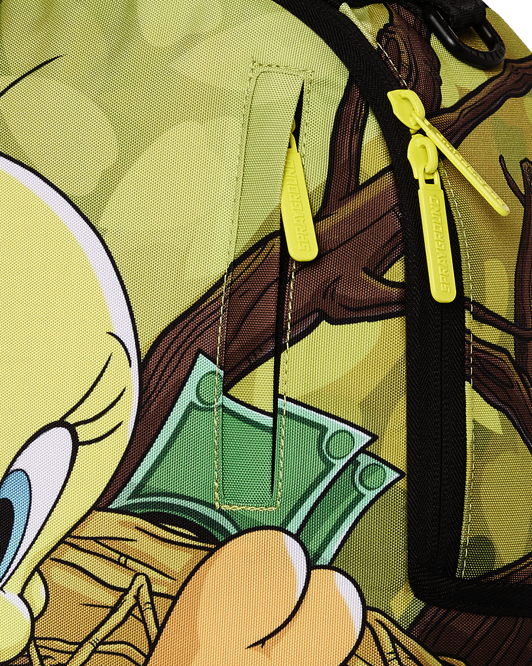 SPRAYGROUND® BACKPACK LOONEY TUNES TWEETY MONEY NEST SHARK DLXR BACKPACK