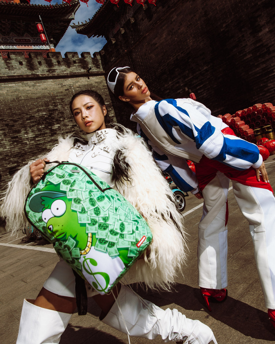 SPRAYGROUND® BACKPACK MONEY BEAR MONEY BUSH BACKPACK
