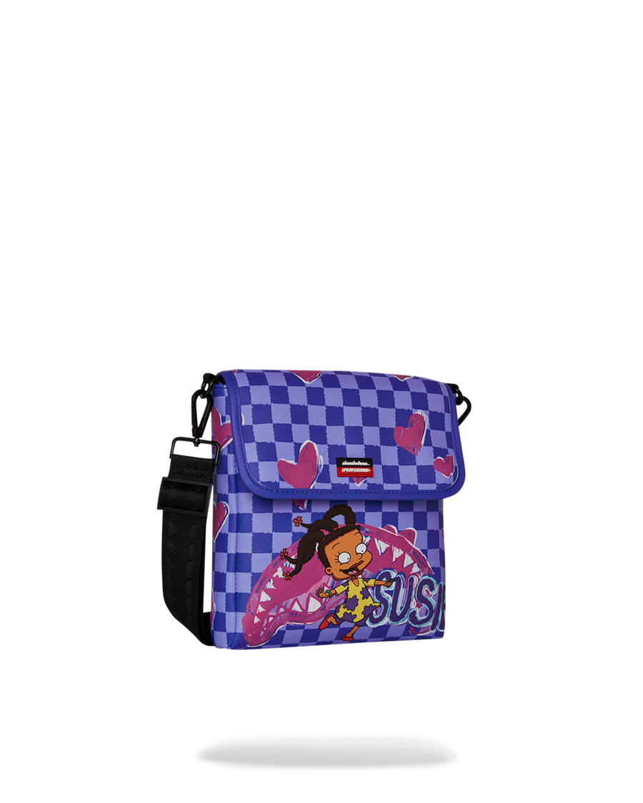 SPRAYGROUND® SLING RUGRATS SUSIE CRAYON SHARK MESSENGER SLING