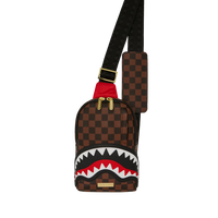 SPRAYGROUND® SLING SAWTOOTH SHARKS IN PARIS ONE-STRAP SLING