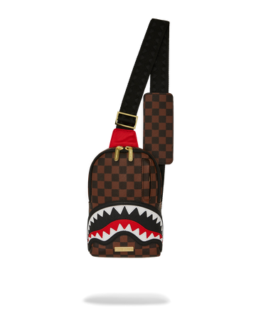 SPRAYGROUND® SLING SAWTOOTH SHARKS IN PARIS ONE-STRAP SLING