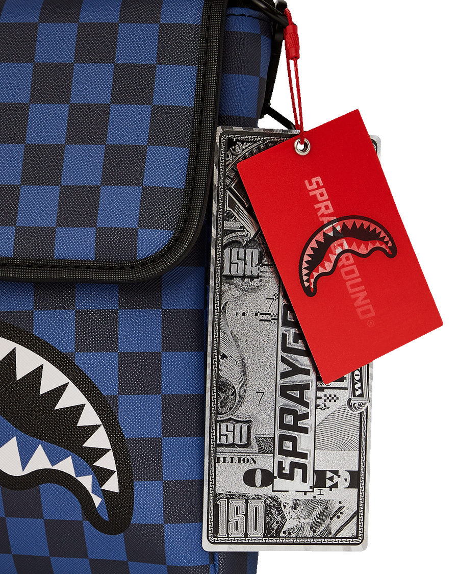 SPRAYGROUND® SLING MIDNIGHT MAGIC SHARKS IN PARIS MESSENGER SLING BAG
