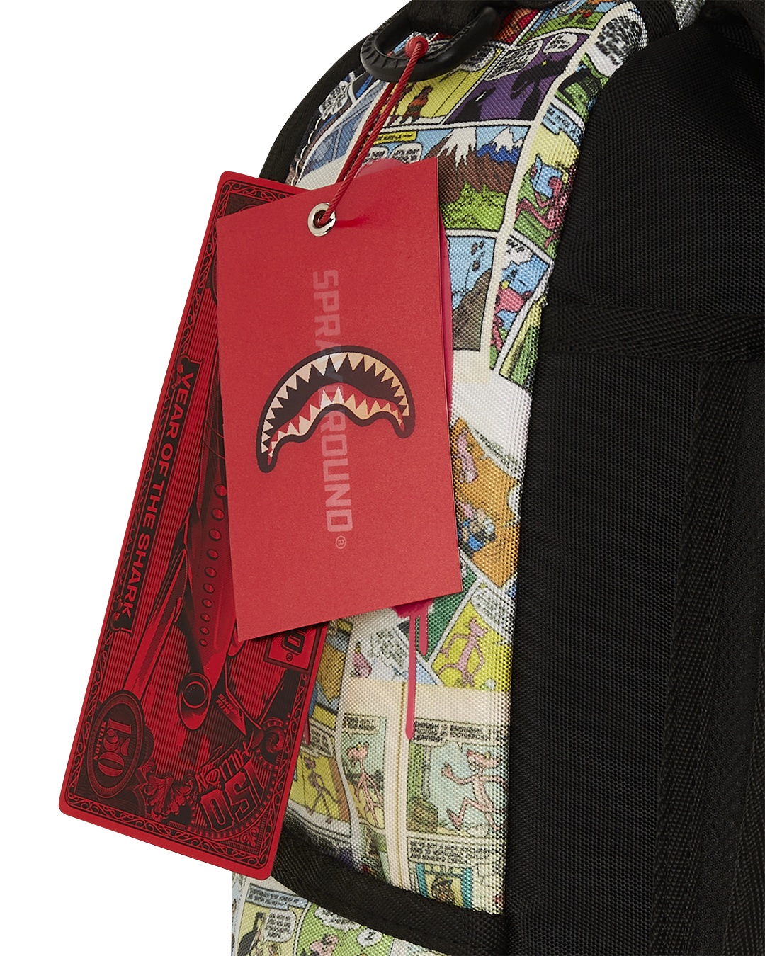 SPRAYGROUND® BACKPACK PINK PANTHER PAINTING SHARKMOUTH DLXR BACKPACK