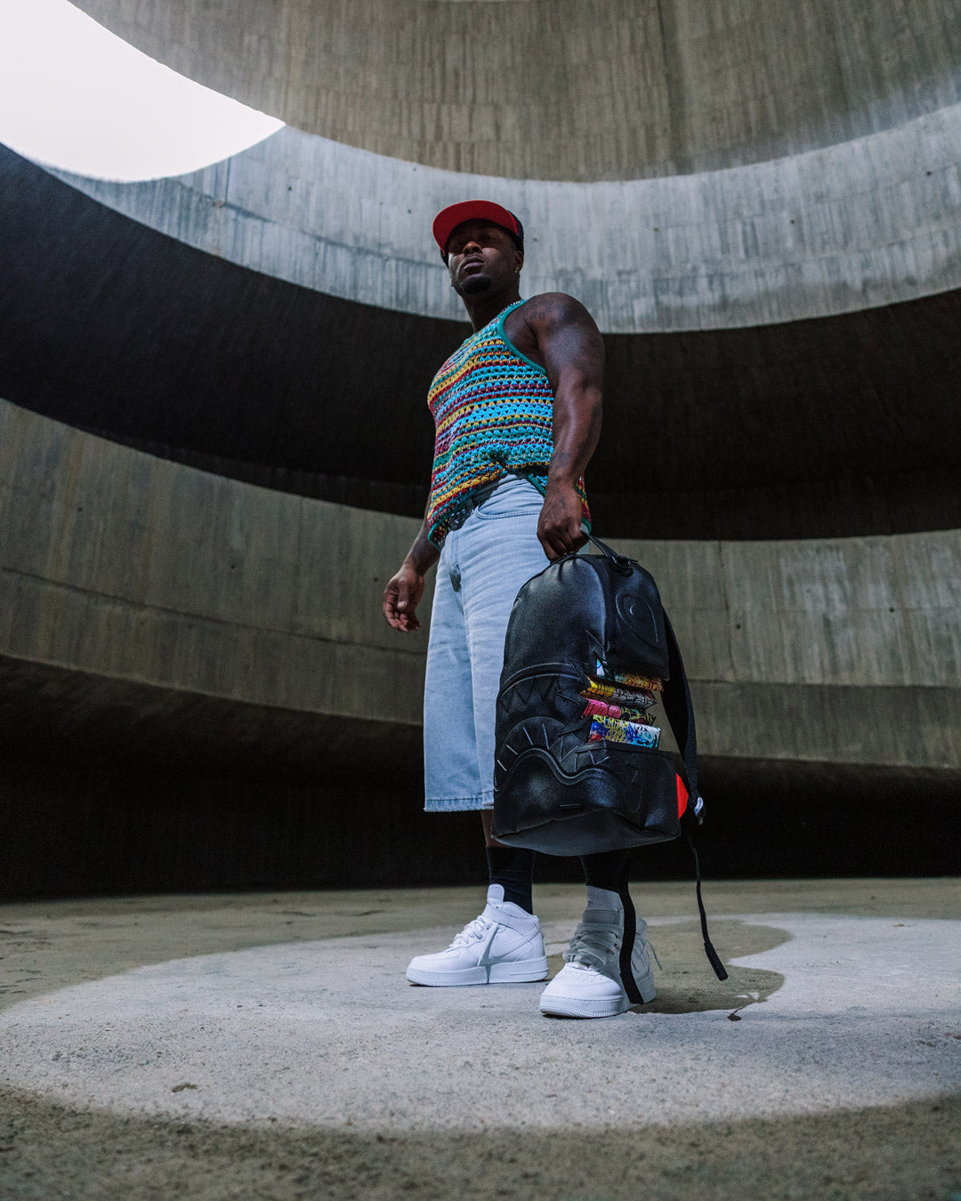 SPRAYGROUND® BACKPACK GRAFFITI BITE DLX-BITE BACKPACK