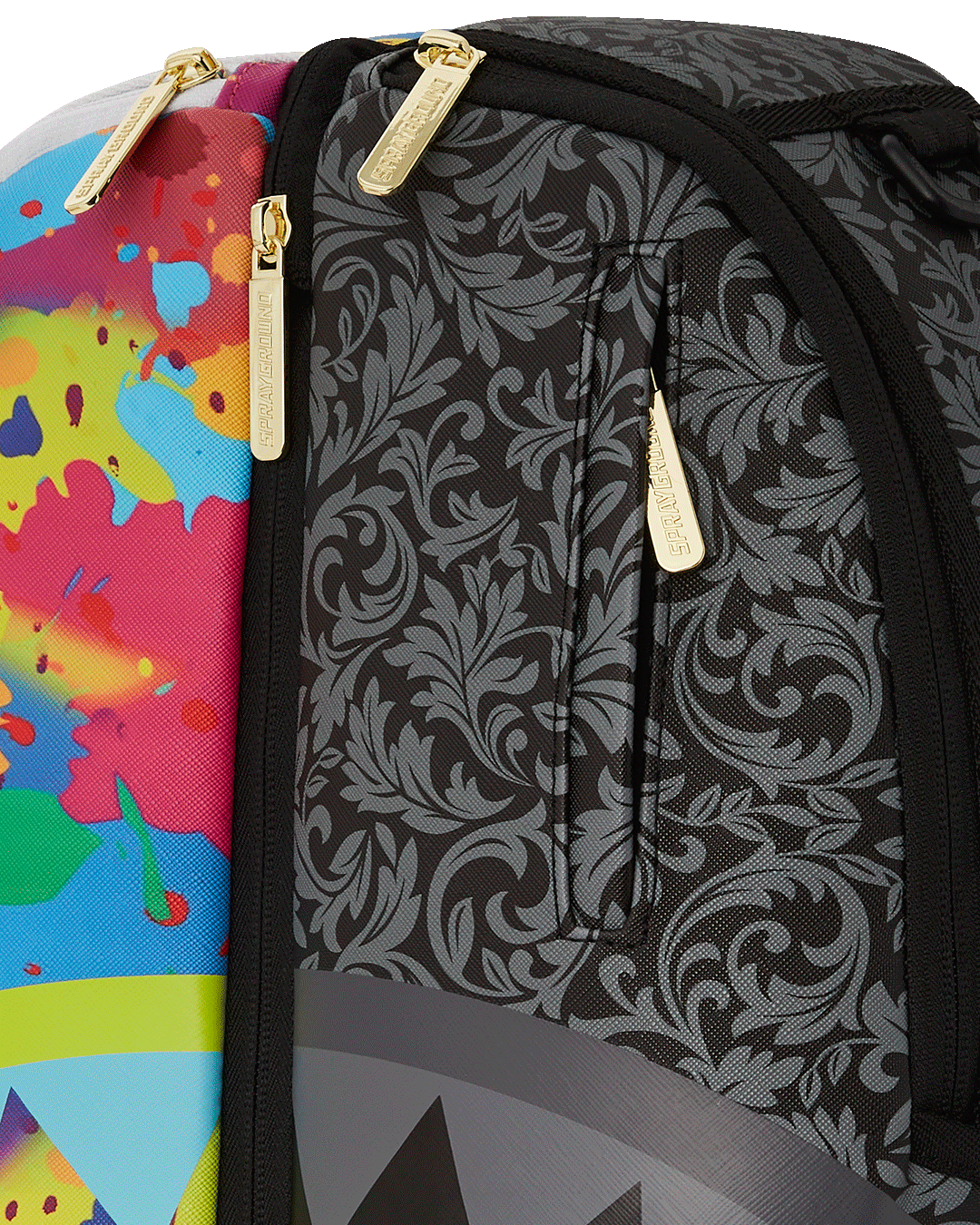 SPRAYGROUND® BACKPACK TWINS CHAOS SPLIT 2 BAGS BACKPACK
