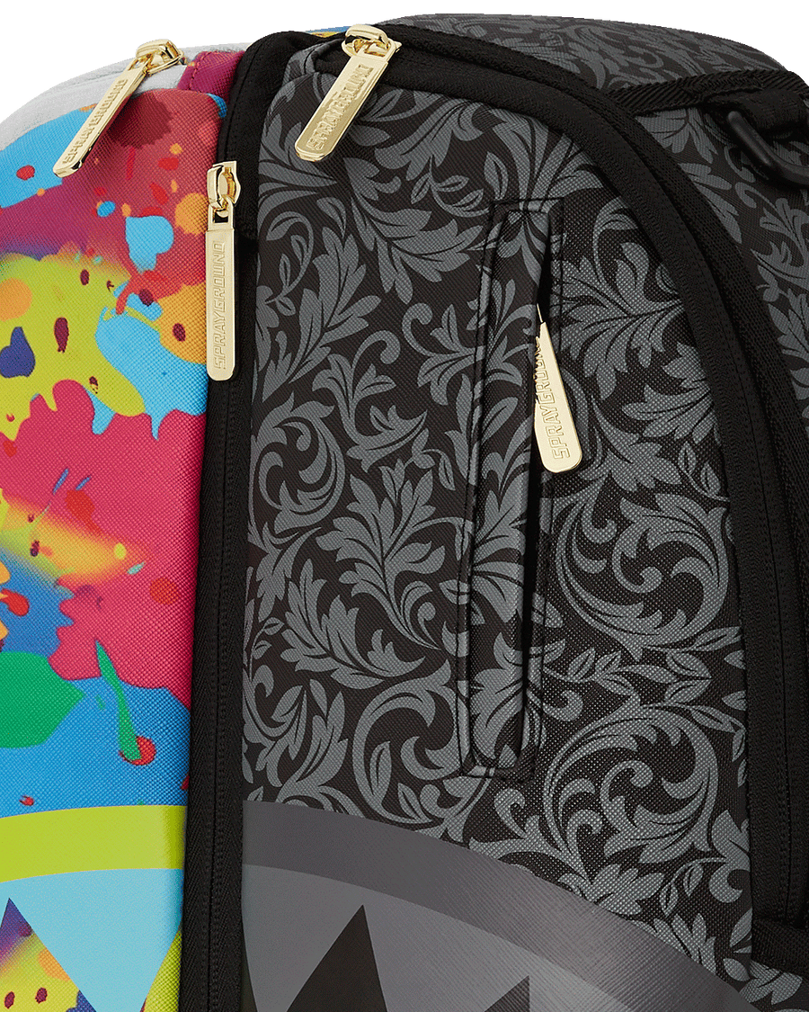 SPRAYGROUND® BACKPACK TWINS CHAOS SPLIT 2 BAGS BACKPACK