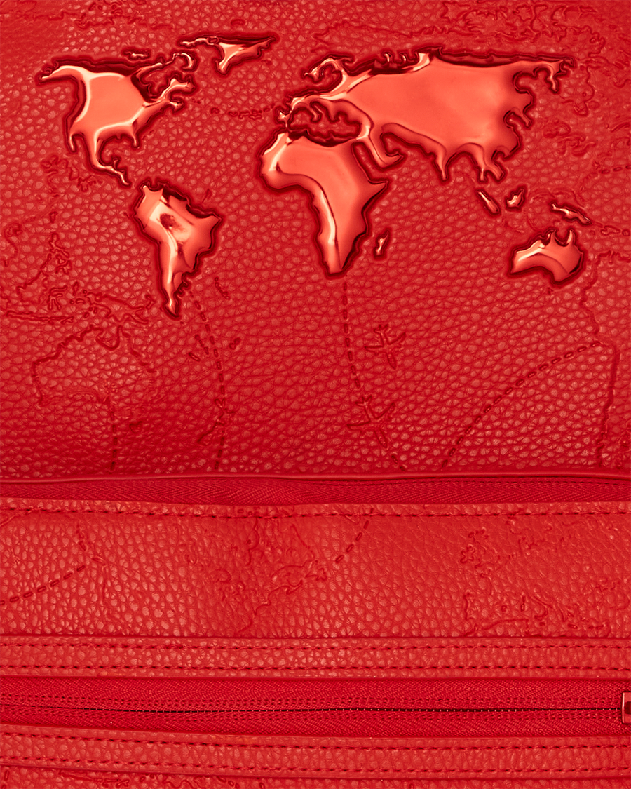 SPRAYGROUND® BACKPACK JAMES GLOBAL RED CHATEAU BACKPACK