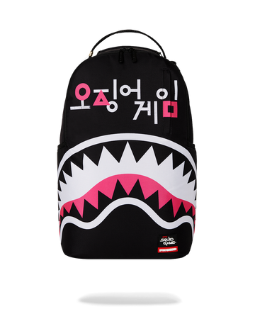 SPRAYGROUND® BACKPACK SQUID GAME LOGO SHARK MOUTH DLXR BACKPACK