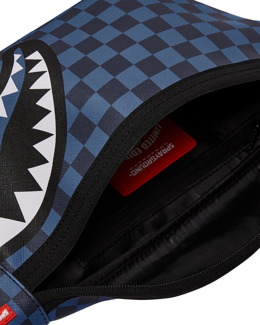 SPRAYGROUND® CROSSBODY MIDNIGHT MAGIC SHARKS IN PARIS SAVVY CROSSBODY