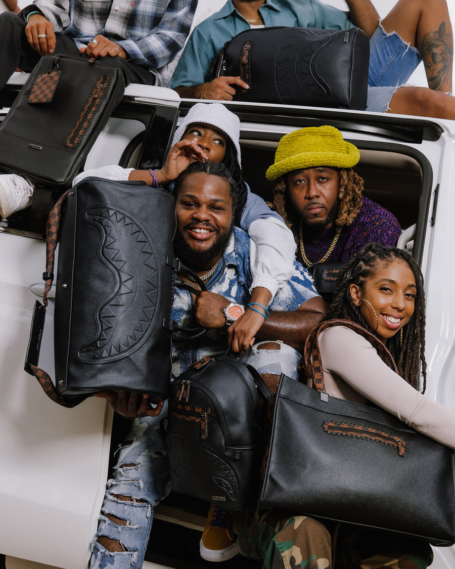 SPRAYGROUND® DUFFLE CHECKPOINT ROYALE DUFFLE
