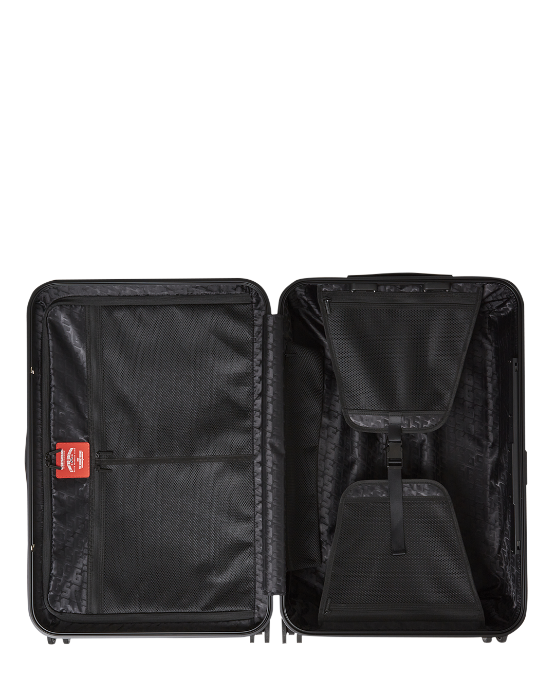 SPRAYGROUND® LUGGAGE MIDNIGHT MAGIC SHARKS IN PARIS HARD SHELL FULL-SIZE LUGGAGE