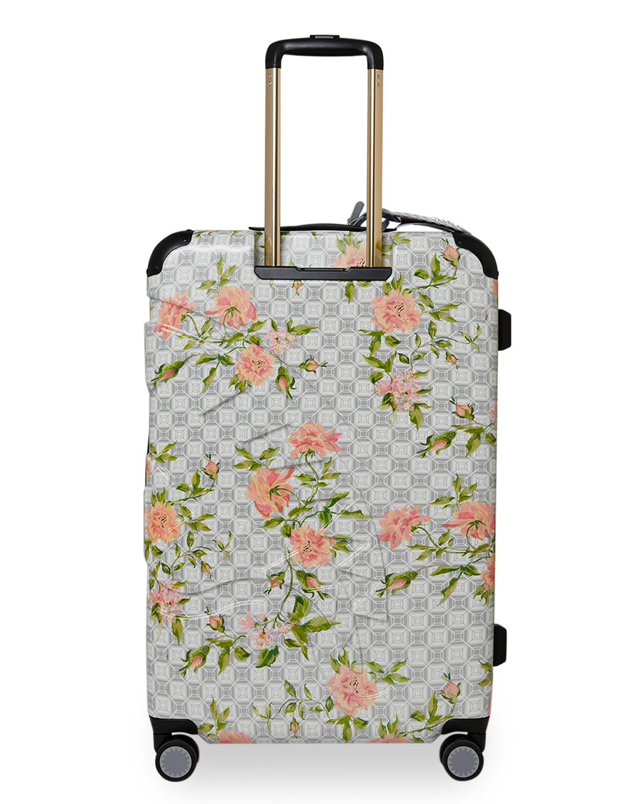 SPRAYGROUND® LUGGAGE A.I. AFRICAN INTELLIGENCE ELEGANT ENERGY FULL SIZE LUGGAGE - SANDFLOWER COLLAB
