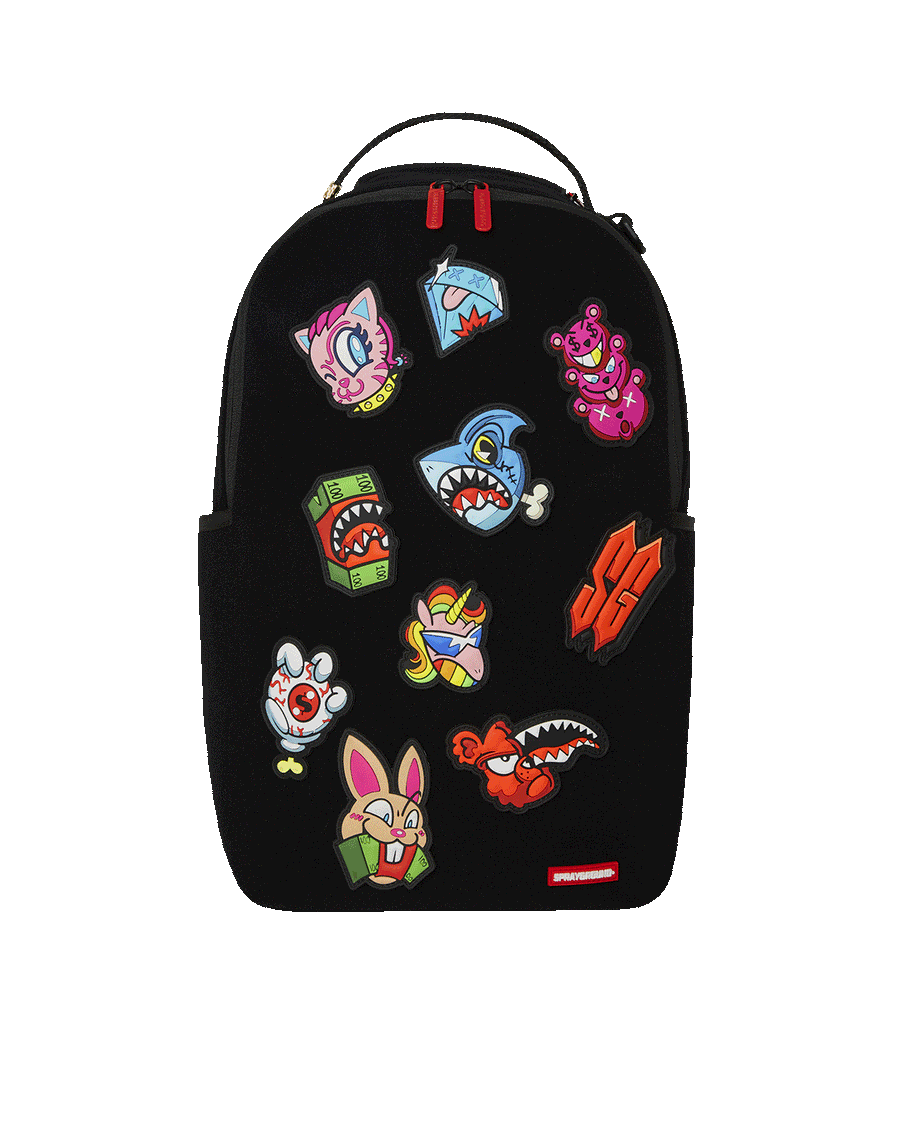 SPRAYGROUND® BACKPACK STUCK ON YA - VELCRO PATCH BACKPACK