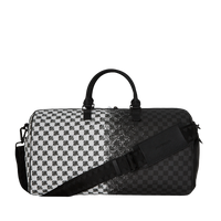 SPRAYGROUND® DUFFLE SCRIBBLE DRIBBLE CHECK DUFFLE