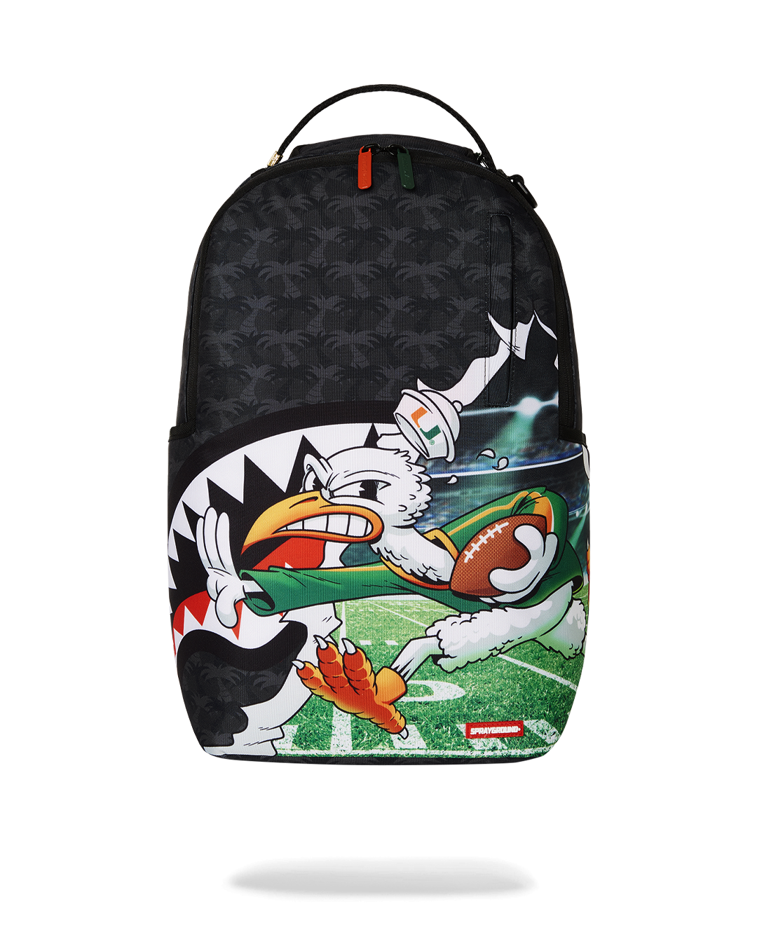 SPRAYGROUND® BACKPACK UNIVERSITY OF MIAMI TOUCH DOWN DLXR BACKPACK