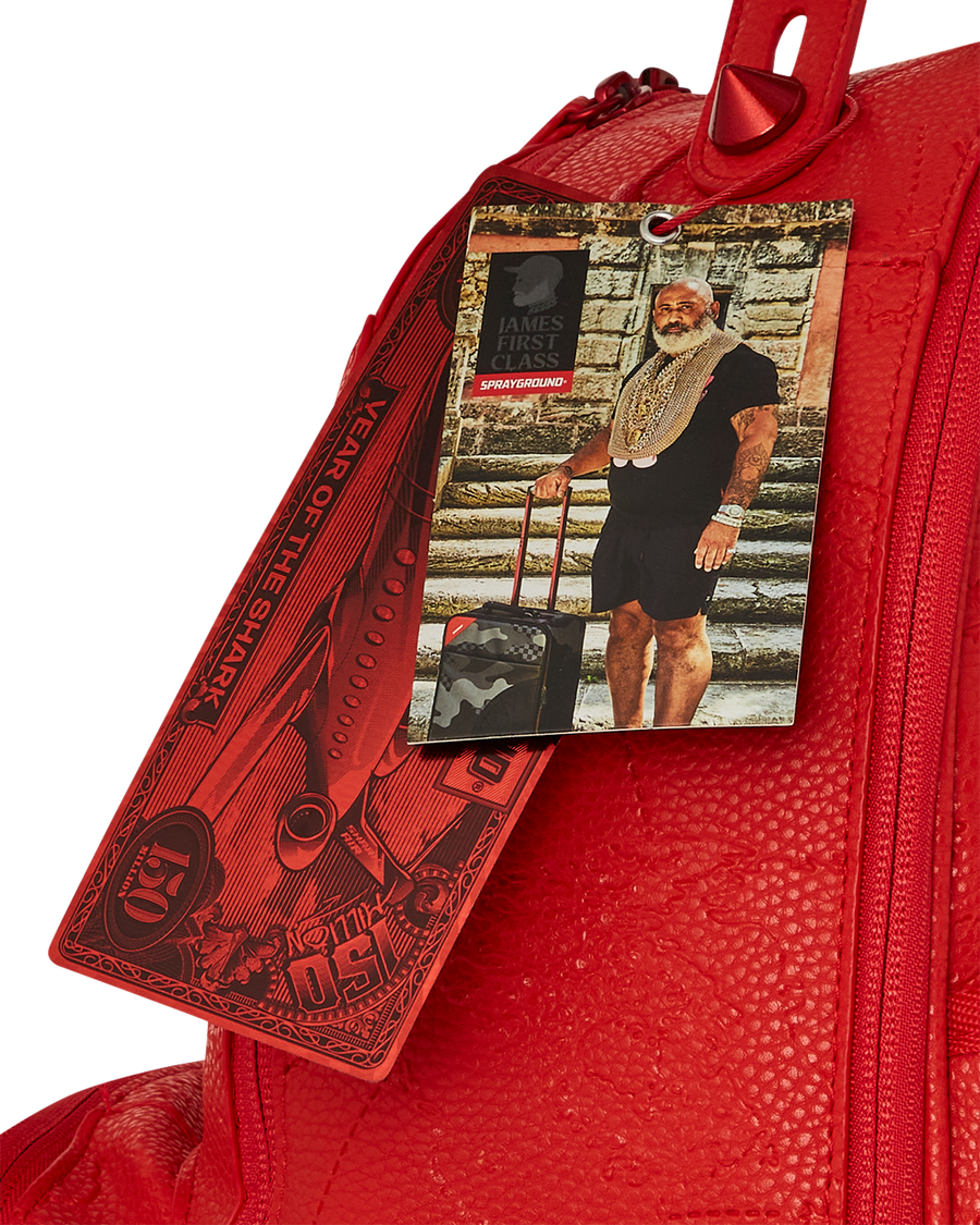SPRAYGROUND® BACKPACK JAMES GLOBAL RED CHATEAU BACKPACK