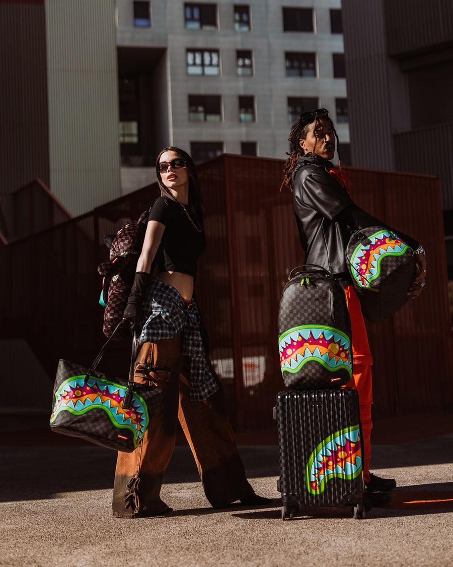 SPRAYGROUND® LUGGAGE SLIME TAKEOVER HARD SHELL CARRY-ON LUGGAGE