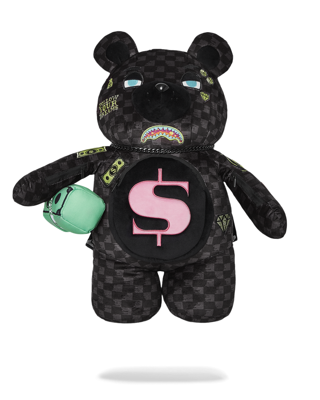 SPRAYGROUND® BACKPACK SLIME TAKEOVER MONEYBEAR BACKPACK