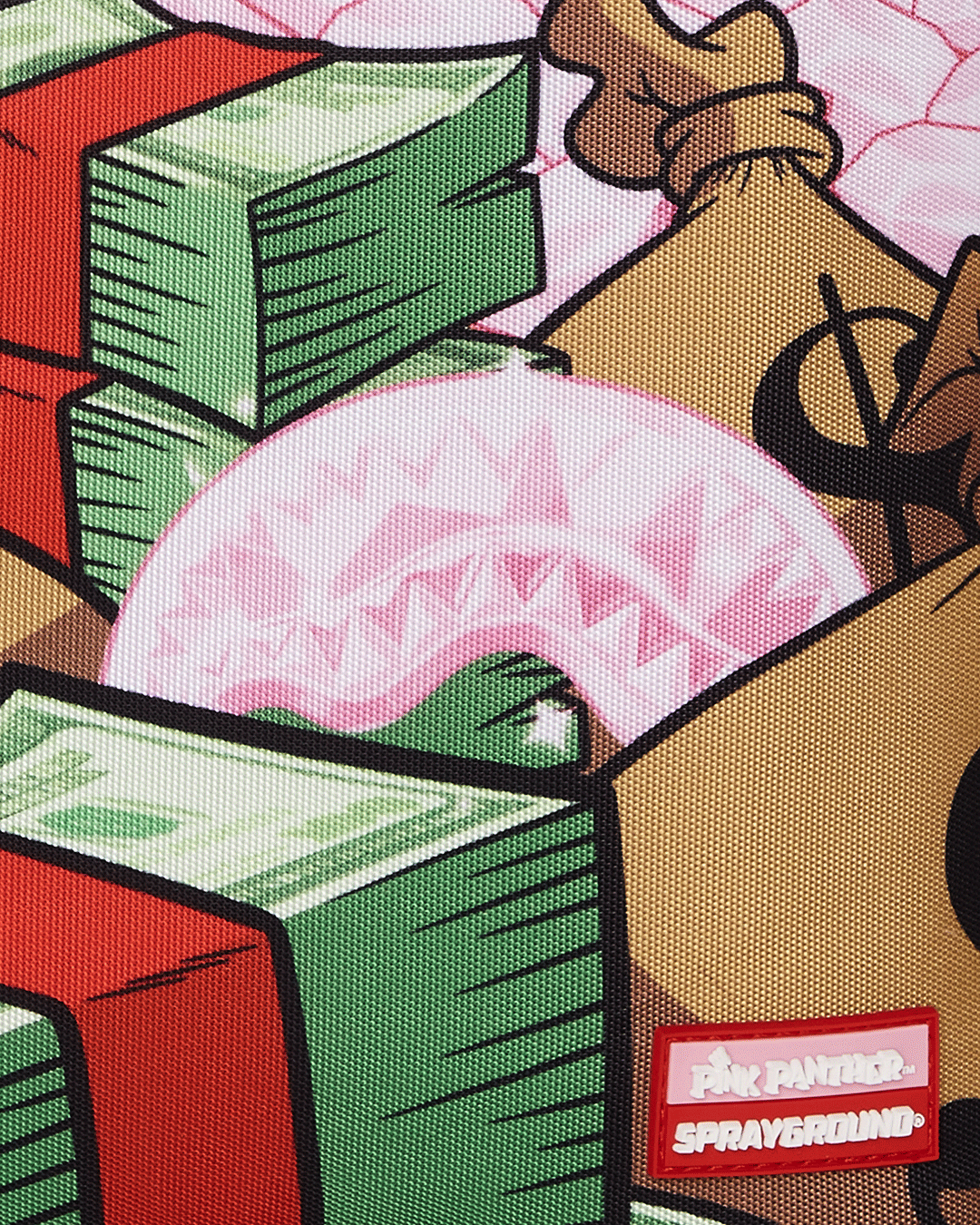 SPRAYGROUND® BACKPACK PINK PANTHER FORTRESS OF MONEY-TUDE BACKPACK
