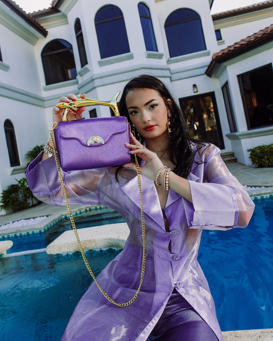 SPRAYGROUND® HANDBAG SHARK TOP CLUTCH