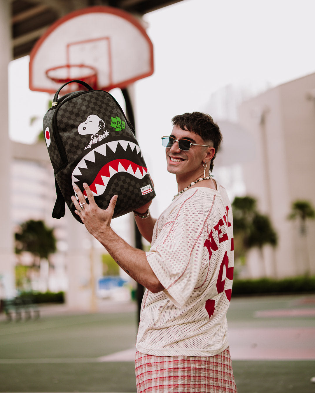 SPRAYGROUND® BACKPACK SNOOPY SHARK RICH BACKPACK