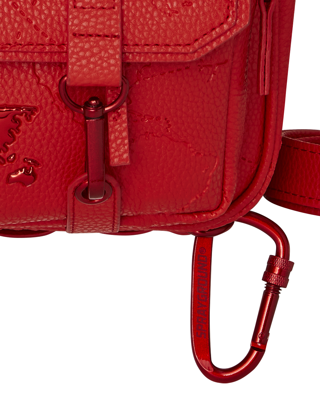SPRAYGROUND® CROSSBODY JAMES GLOBAL RED CROSSBODY