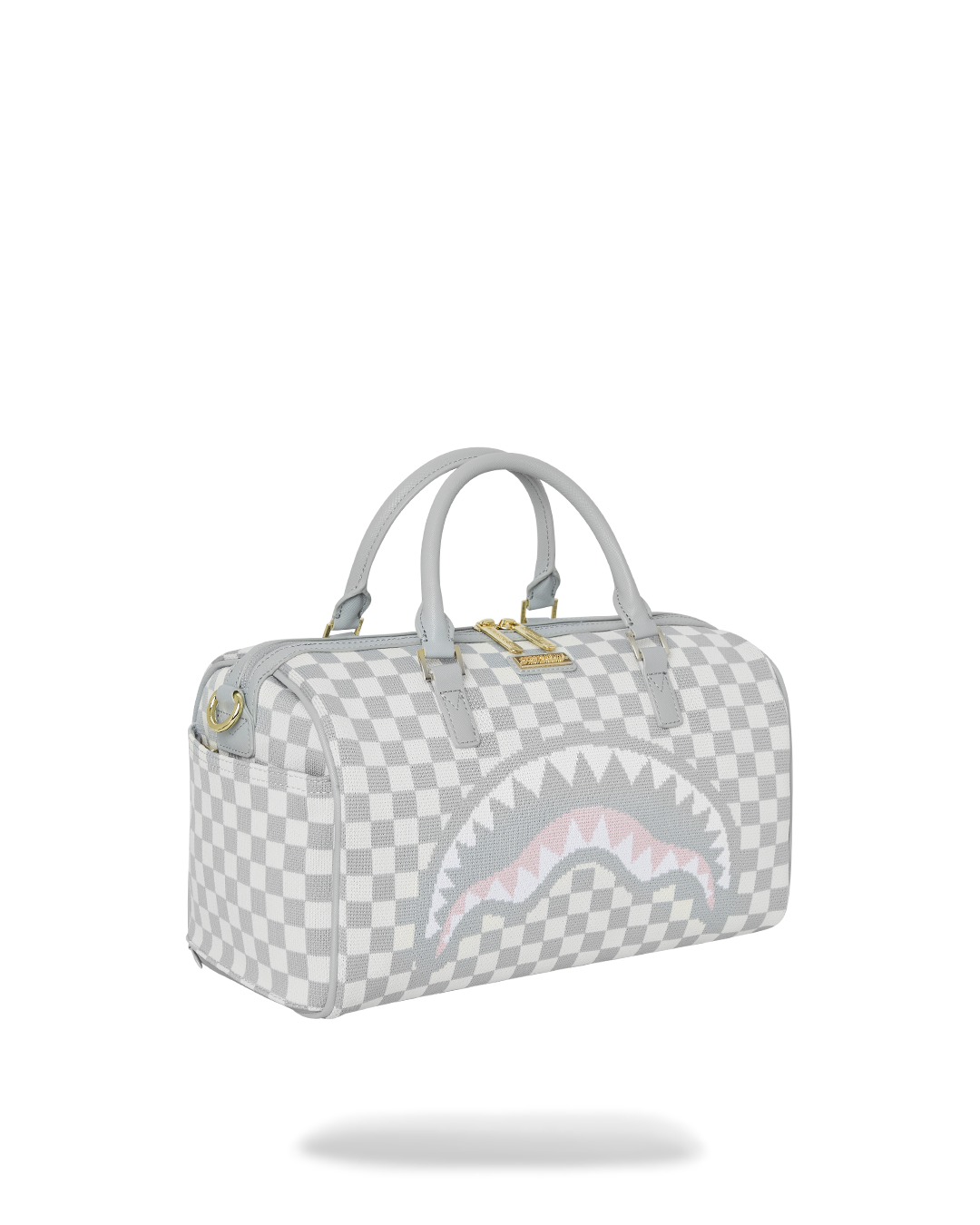 KNIT SHARKS IN PARIS IN CREAM MINI DUFFLE