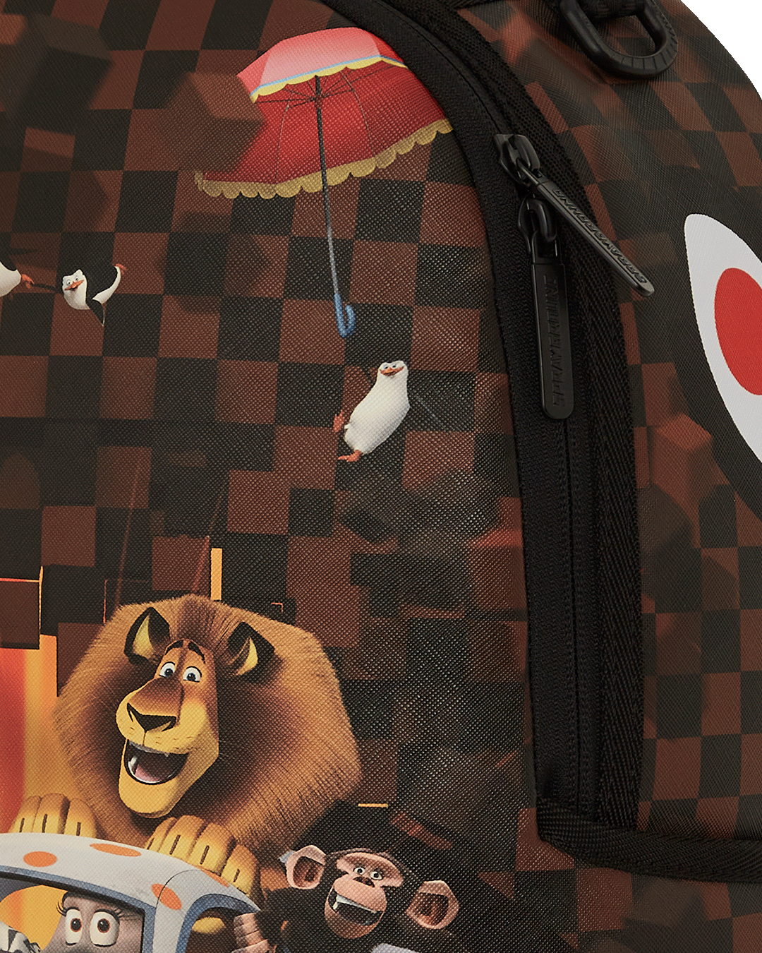 SPRAYGROUND® BACKPACK MADAGASCAR CHECKER SMASH DLXSV BACKPACK
