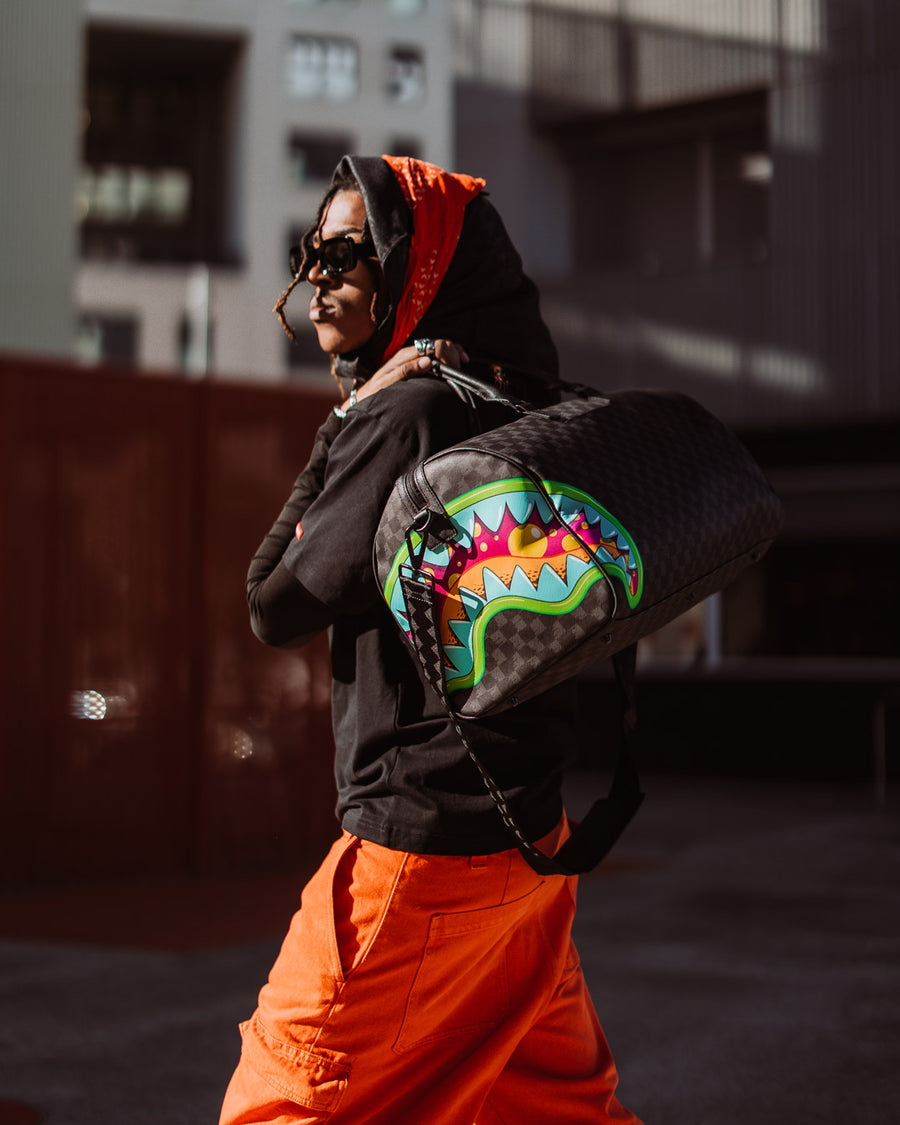 SPRAYGROUND® DUFFLE SLIME TAKEOVER DUFFLE