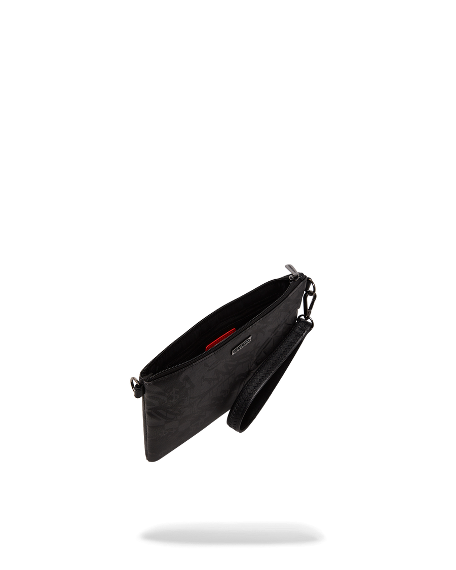 SPRAYGROUND® POUCHETTE 3AM CHECK CROSSOVER CLUTCH