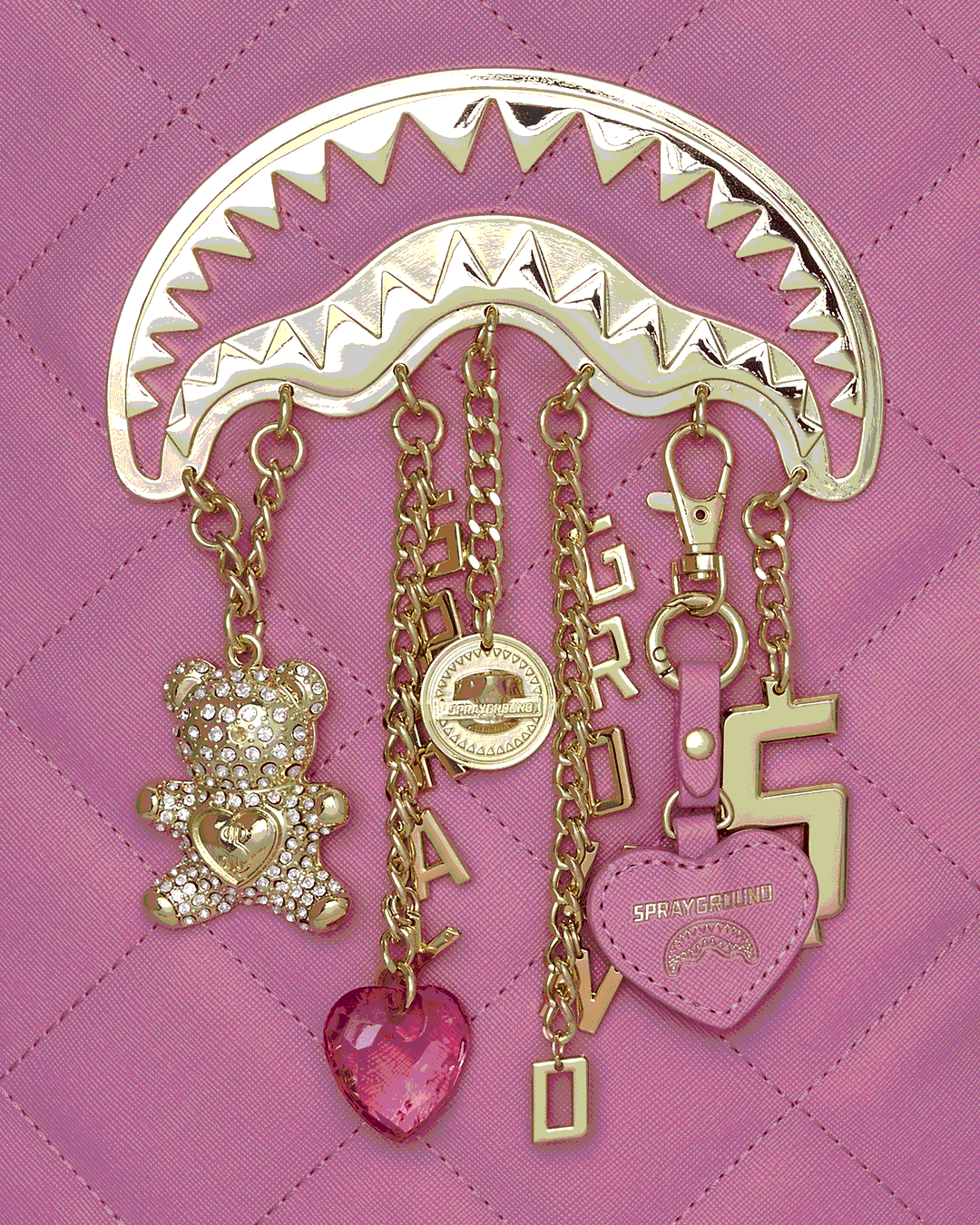 SPRAYGROUND® BACKPACK HANGING CHARMS DLXSV BACKPACK