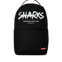 SPRAYGROUND® BACKPACK SHARKS CREAVTIVE DEPT CARGO POCKET DLXS BACKPACK